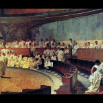 Il senatoconsulto del 35 dichiara illegale il cristianesimo