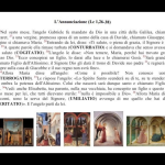 Il brano dell’Annunciazione