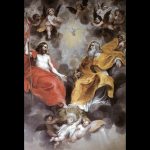La Trinità, ovvero il Padre, il Figlio e lo Spirito Santo