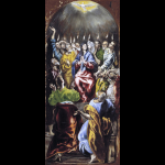 Scende su Maria e sugli Apostoli nel giorno di Pentecoste